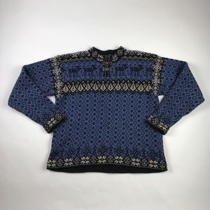 Nomadic Traders Womens Pullover Sweater Blue S